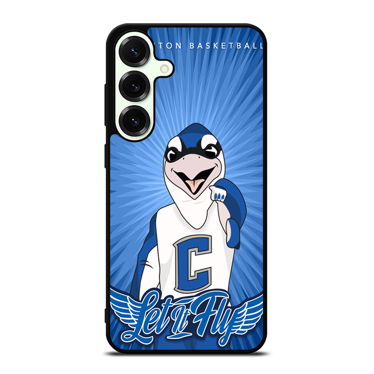CREIGHTON BLUEJAYS ICON BASKETBALL Samsung Galaxy S25 Plus Case