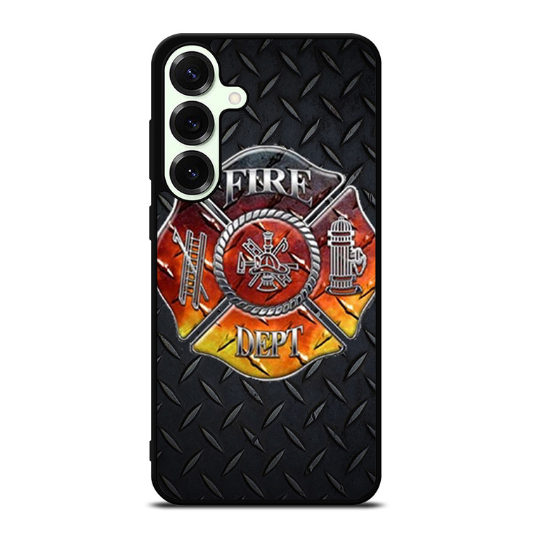 FIREFIGHTER FIRE DEPT Samsung Galaxy S25 Plus Case