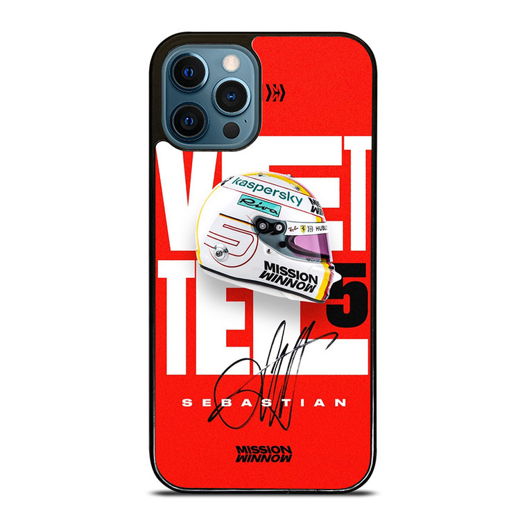 SEBASTIAN VETTEL HELMET iPhone 12 Pro Max Case