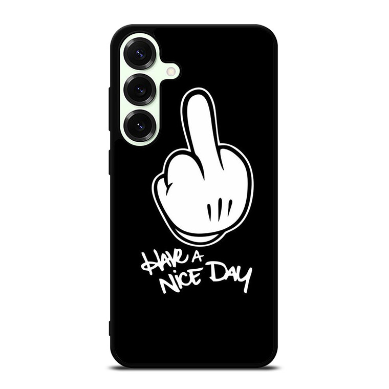 MICKEY MOUSE MIDDLE FINGER Samsung Galaxy S25 Plus Case