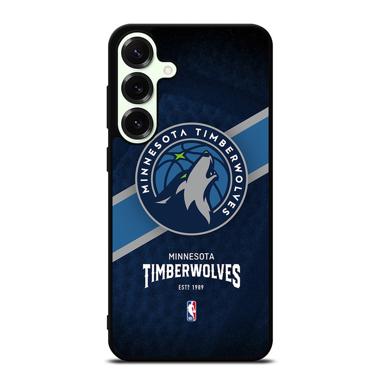 MINNESOTA TIMBERWOLVES LOGO 3 Samsung Galaxy S25 Plus Case