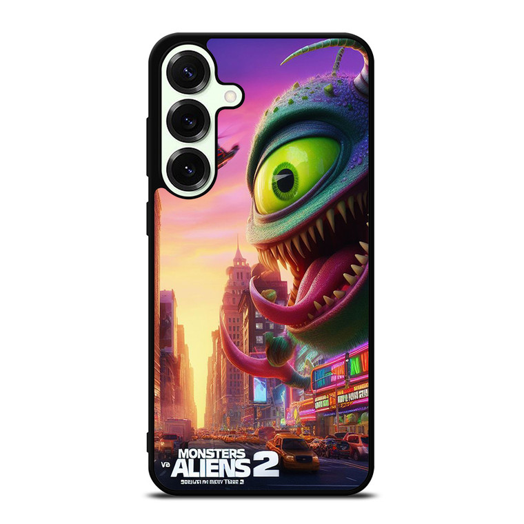 MONSTER VS ALIENS FUNNY CARTOON Samsung Galaxy S25 Plus Case