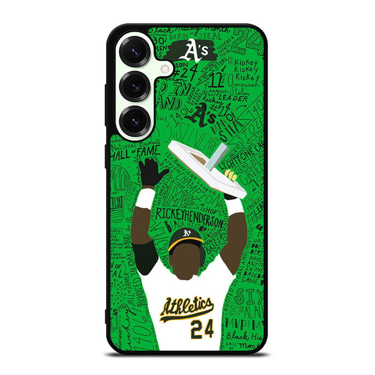 OAKLAND ATHLETICS RICKEY HENDERSON Samsung Galaxy S25 Plus Case
