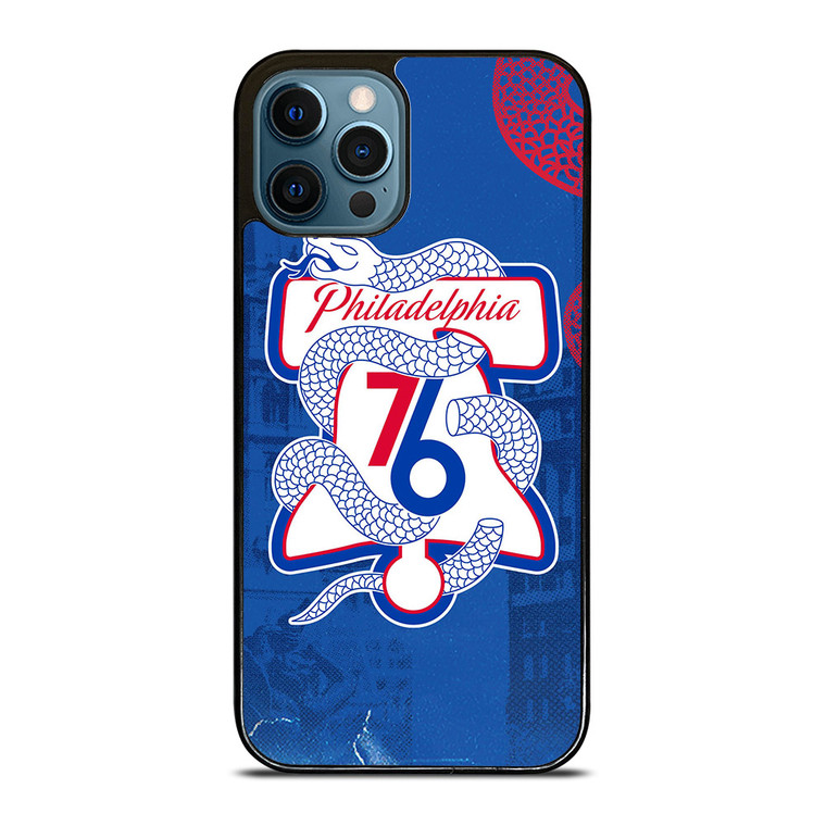 PHILADELPHIA 76ERS LOGO iPhone 12 Pro Max Case