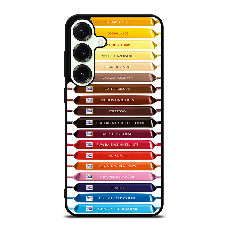 RITTER SPORT CHOCOLATE LIST Samsung Galaxy S25 Plus Case