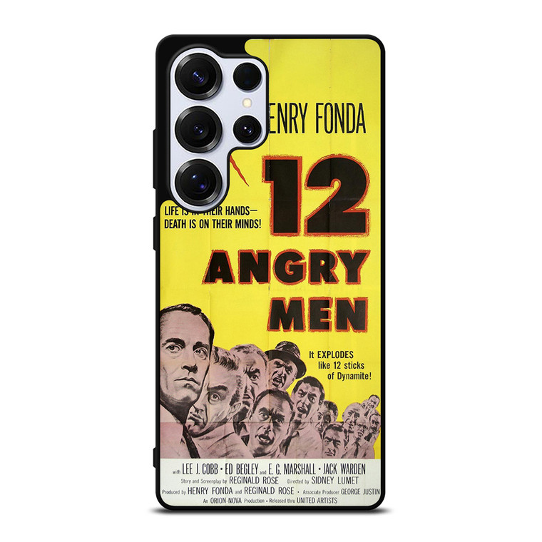 12 ANGRY MEN OLD POSTER Samsung Galaxy S25 Ultra Case