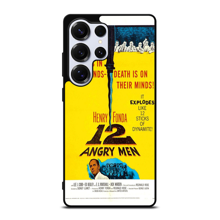 12 ANGRY MEN VINTAGE POSTER Samsung Galaxy S25 Ultra Case