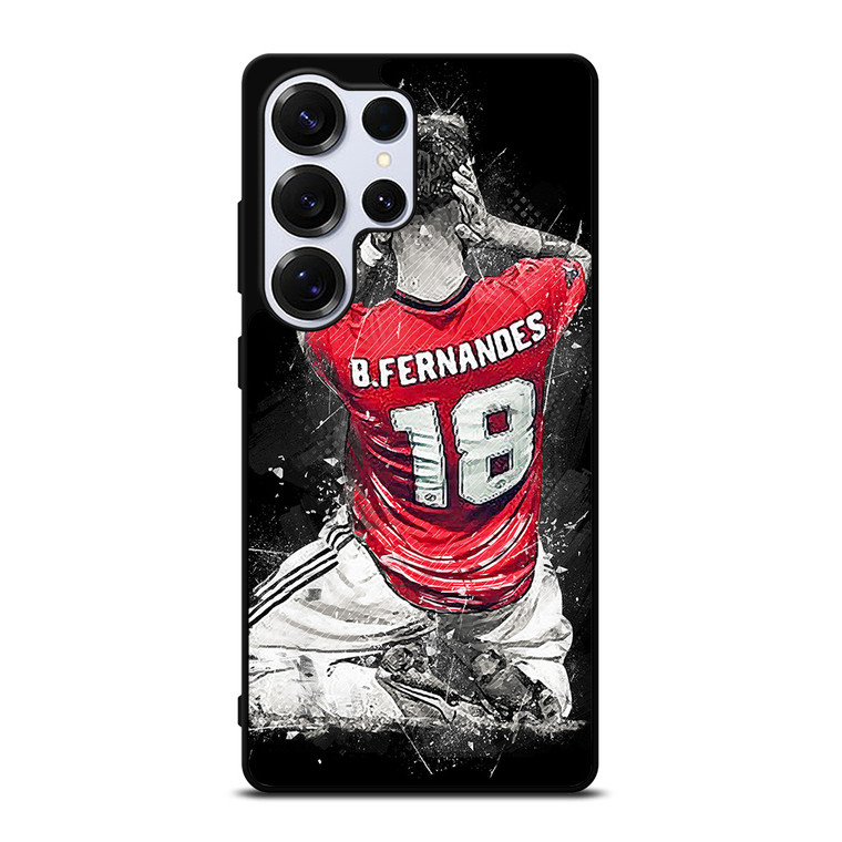 BRUNO FERNANDES MANCHESTER UNITED 2 Samsung Galaxy S25 Ultra Case