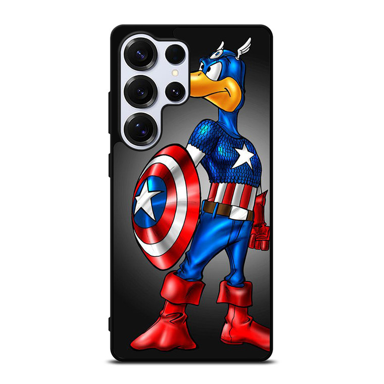 DAFFY DUCK CAPTAIN AMERICA Samsung Galaxy S25 Ultra Case