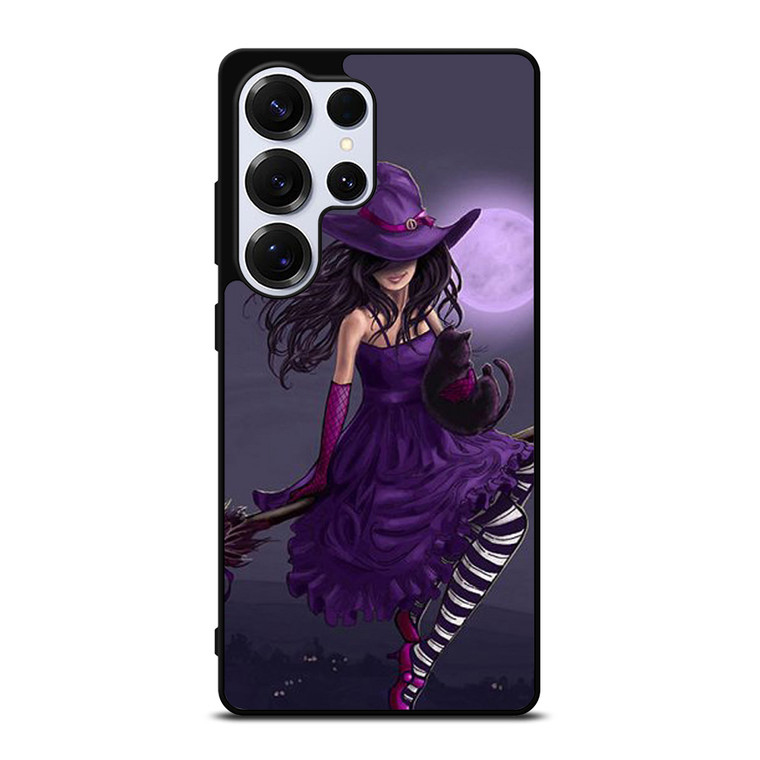 HAPPY HALLOWEEN WITCH Samsung Galaxy S25 Ultra Case