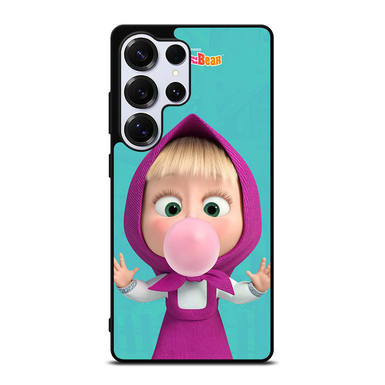 MASHA AND THE BEAR BUBBLEGUM Samsung Galaxy S25 Ultra Case