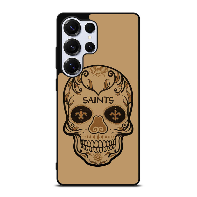 NEW ORLEANS SAINTS SKULL Samsung Galaxy S25 Ultra Case