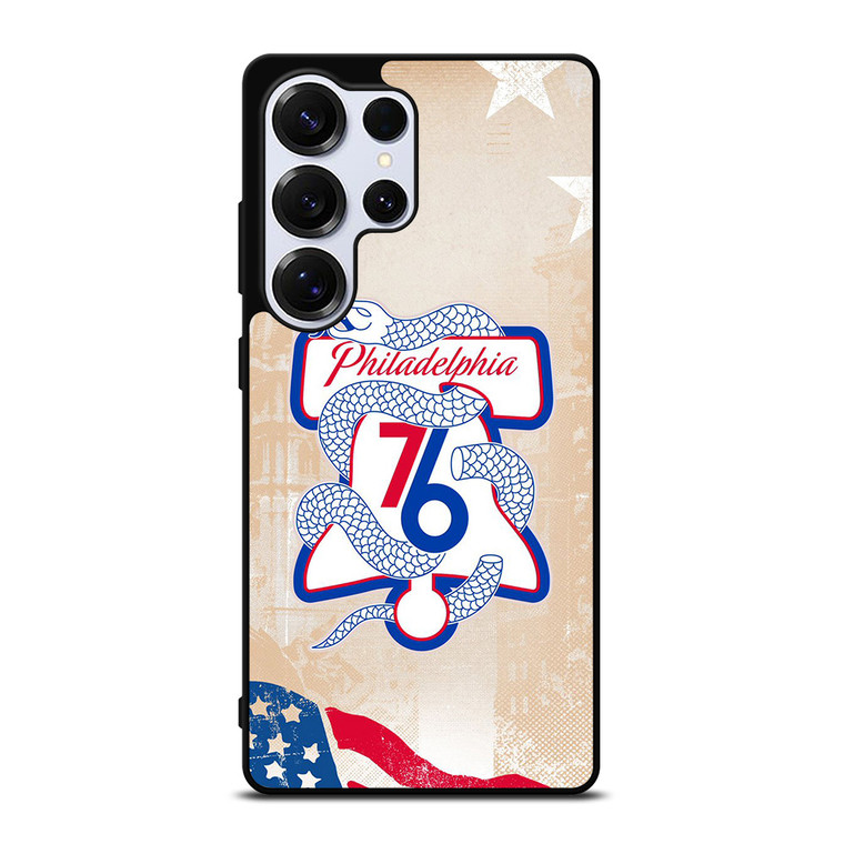 PHILADELPHIA 76ERS LOGO 3 Samsung Galaxy S25 Ultra Case