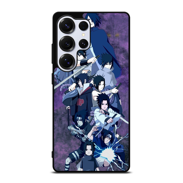 SASUKE UCHIHA COLLAGE Samsung Galaxy S25 Ultra Case