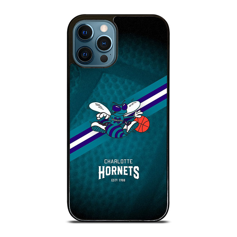 CHARLOTTE HORNETS LOGO 3 iPhone 12 Pro Max Case