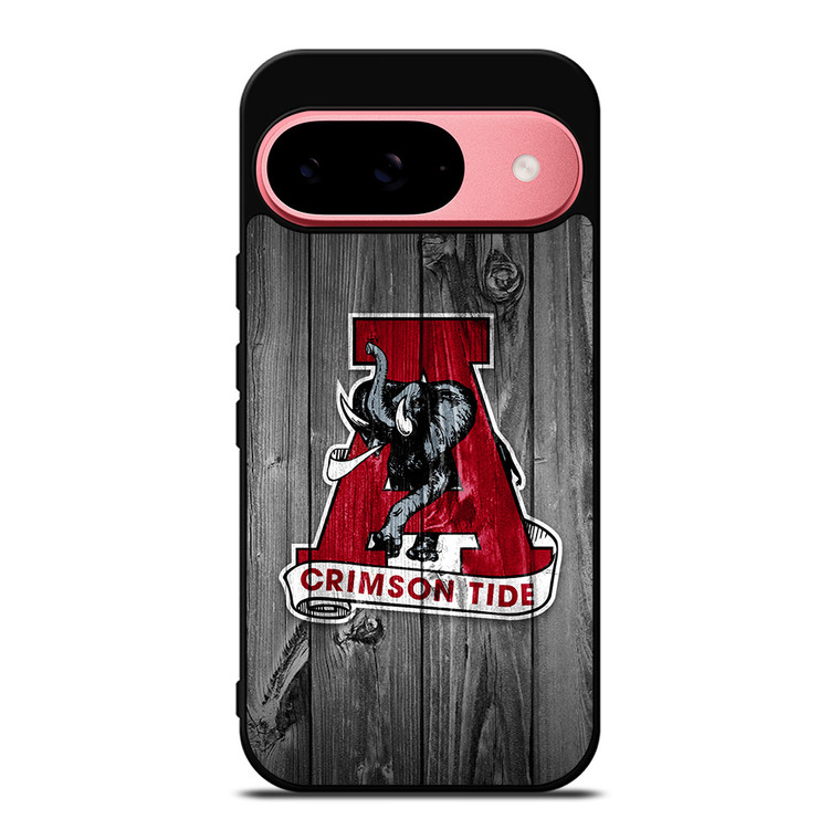 ALABAMA CRIMSON TIDE WOODEN Google Pixel 9 Case