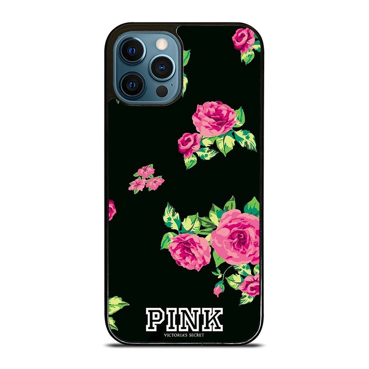 VICTORIA'S SECRET FLORAL PINK iPhone 12 Pro Max Case