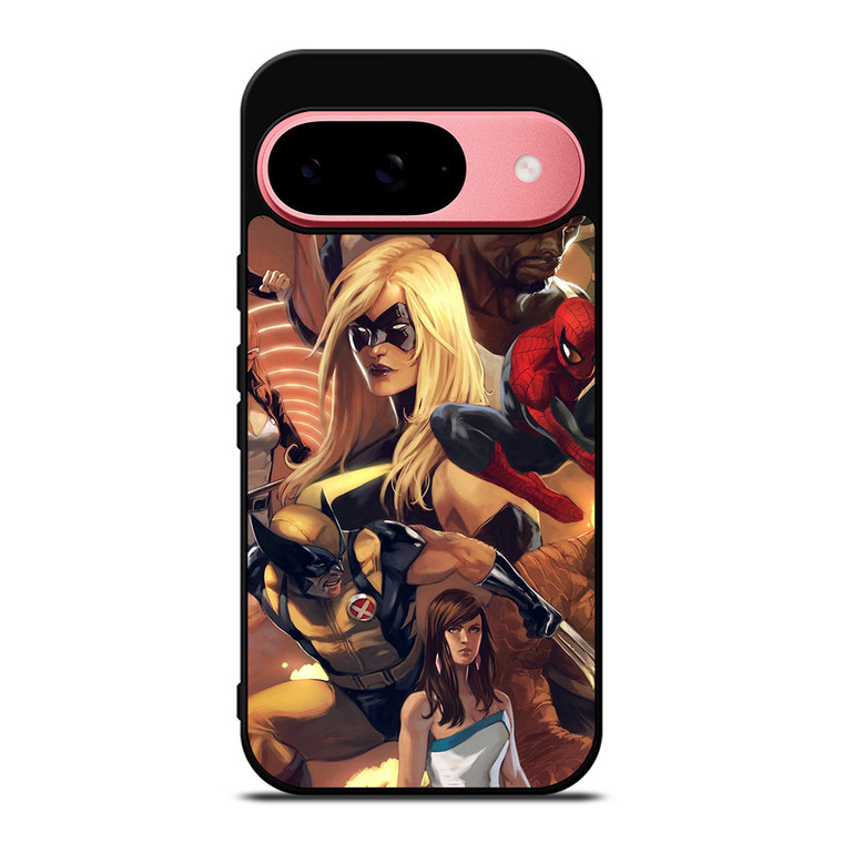 AVENGERS COMICS MARVEL Google Pixel 9 Case