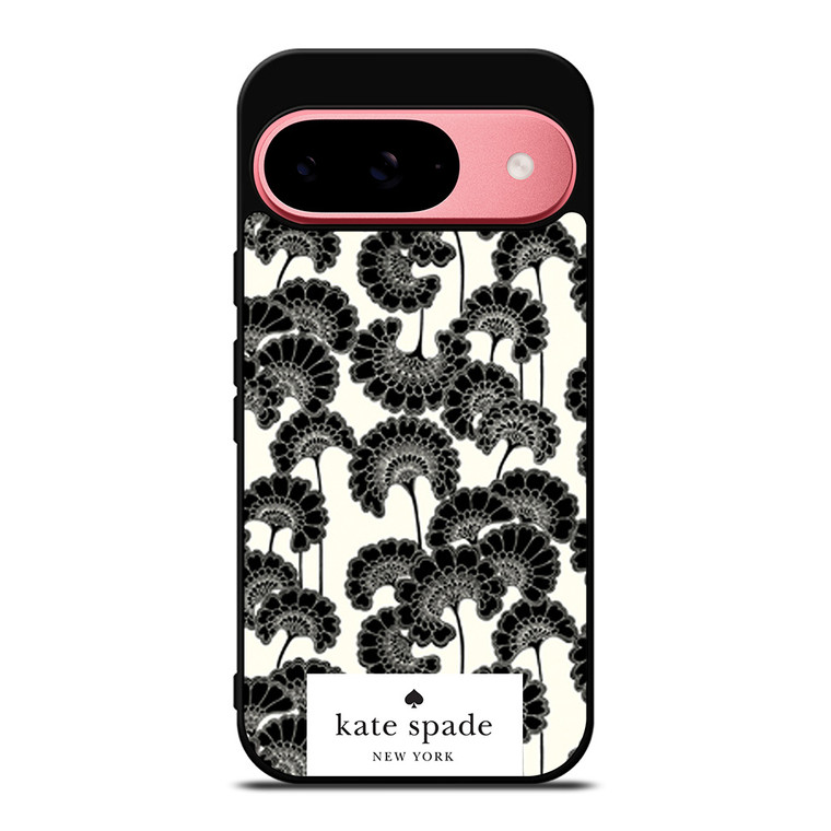 JAPANESE BLACK FLORAL KADE SPADE Google Pixel 9 Case JAPANESE BLACK FLORAL KADE SPADE Google Pixel 9 Case