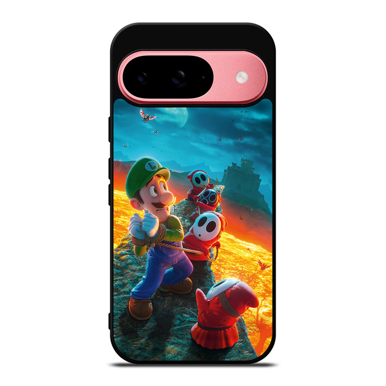 LUIGI THE SUPER MARIO BROS SCARED Google Pixel 9 Case
