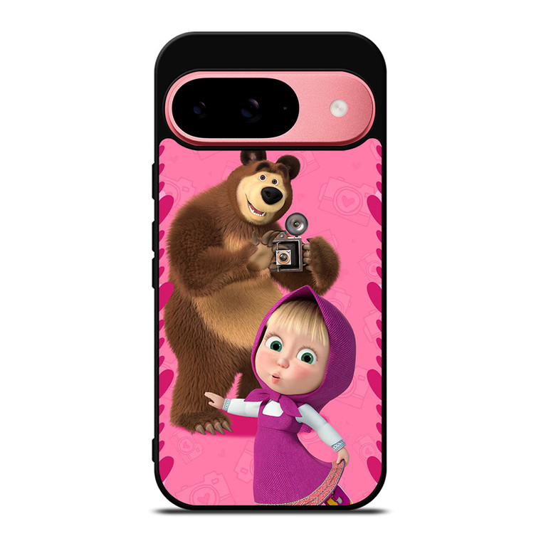 MASHA AND THE BEAR CUTE MODEL Google Pixel 9 Case