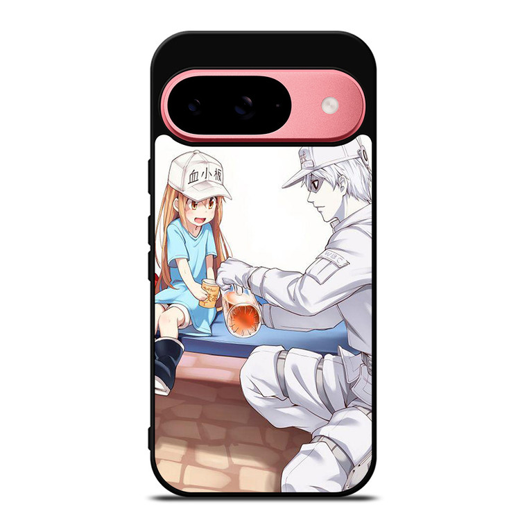RED BLOOD CELLS AT WORK Google Pixel 9 Case