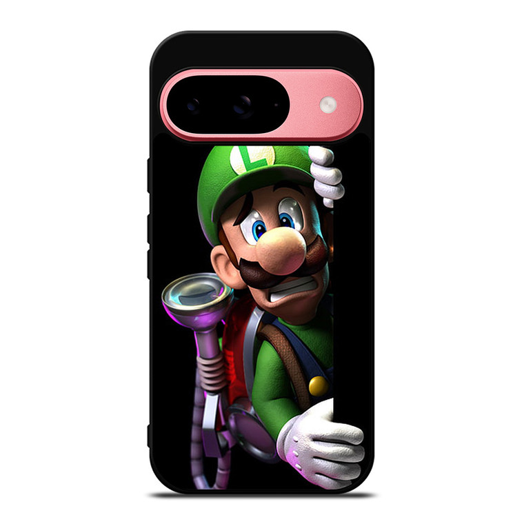 SCARED LUIGI SUPER MARIO BROS Google Pixel 9 Case