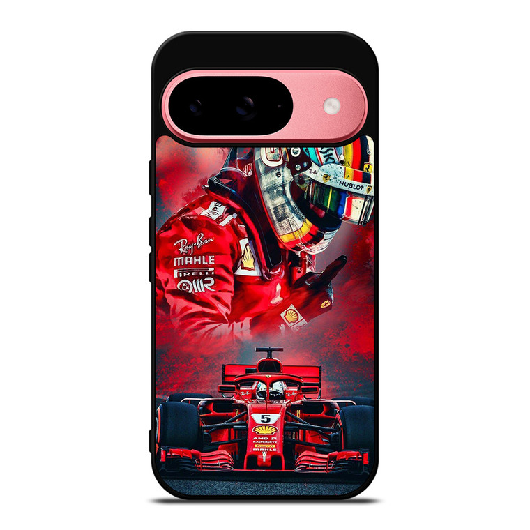 SEBASTIAN VETTEL FORMULA ONE Google Pixel 9 Case