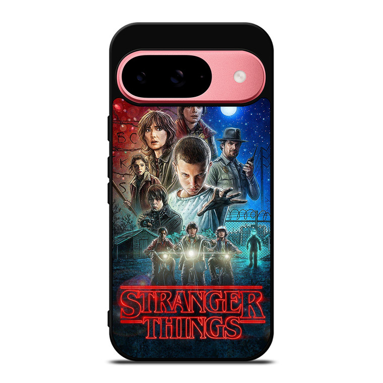 STRANGER THINGS CHARACTERS MOVIE Google Pixel 9 Case