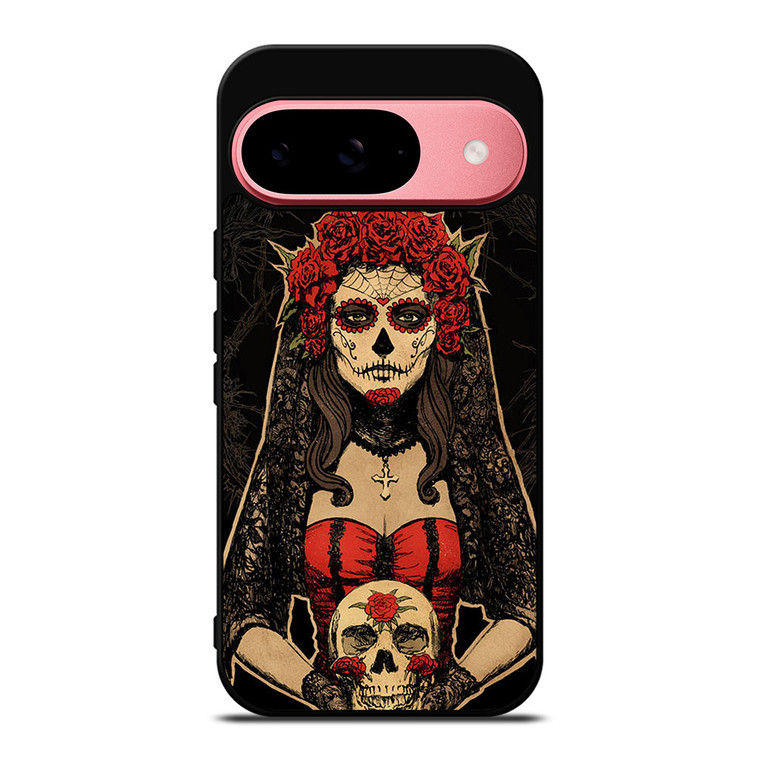 SUGAR SKULL GIRL 2 Google Pixel 9 Case