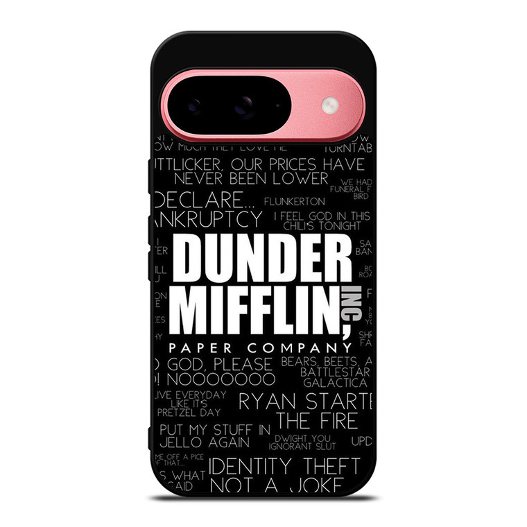THE OFFICE DUNDER MIFFLIN QUOTES Google Pixel 9 Case