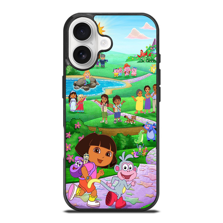 DORA THE EXPLORER CHARACTERS iPhone 17 Case