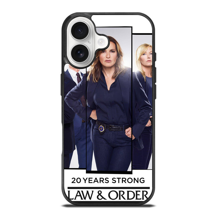 LAW AND ORDER CHARACTERS iPhone 17 Case