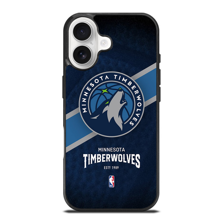 MINNESOTA TIMBERWOLVES LOGO 3 iPhone 17 Case