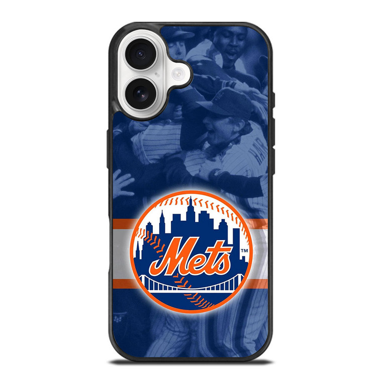 NEW YORK METS LOGO 4 iPhone 17 Case