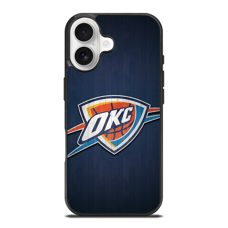 OKLAHOMA CITY THUNDER LOGO iPhone 17 Case