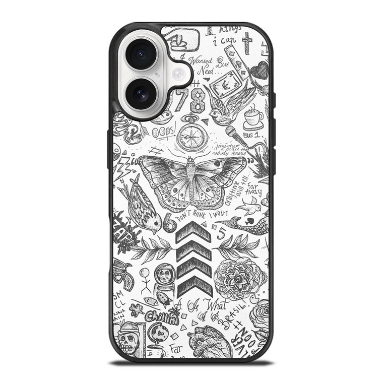 ONE DIRECTION TATTOOS iPhone 17 Case