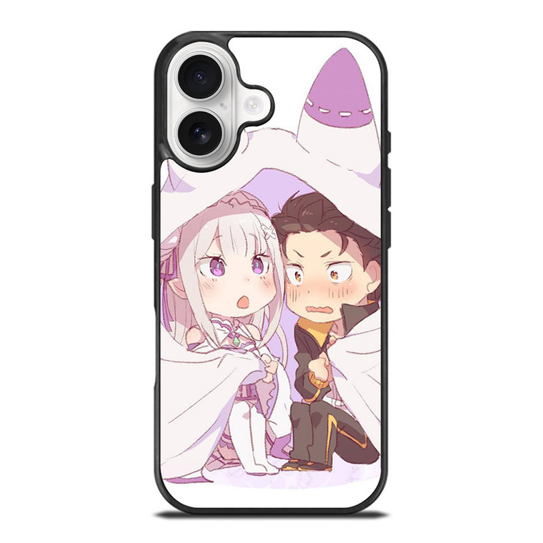SUBARU AND EMILIA CHIBI iPhone 17 Case