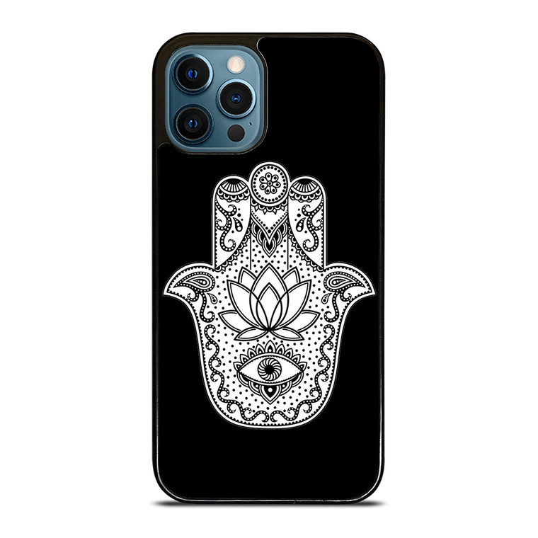 HAMSA EVIL EYE HAND 3 iPhone 12 Pro Max Case