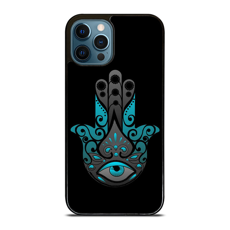 HAMSA EVIL EYE HAND 2 iPhone 12 Pro Max Case