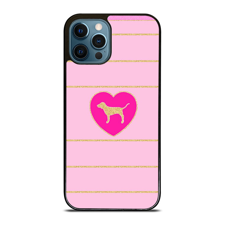 DOG PINK VICTORIA'S SECRET 2 iPhone 12 Pro Max Case DOG PINK VICTORIA'S SECRET 2 iPhone 12 Pro Max Case