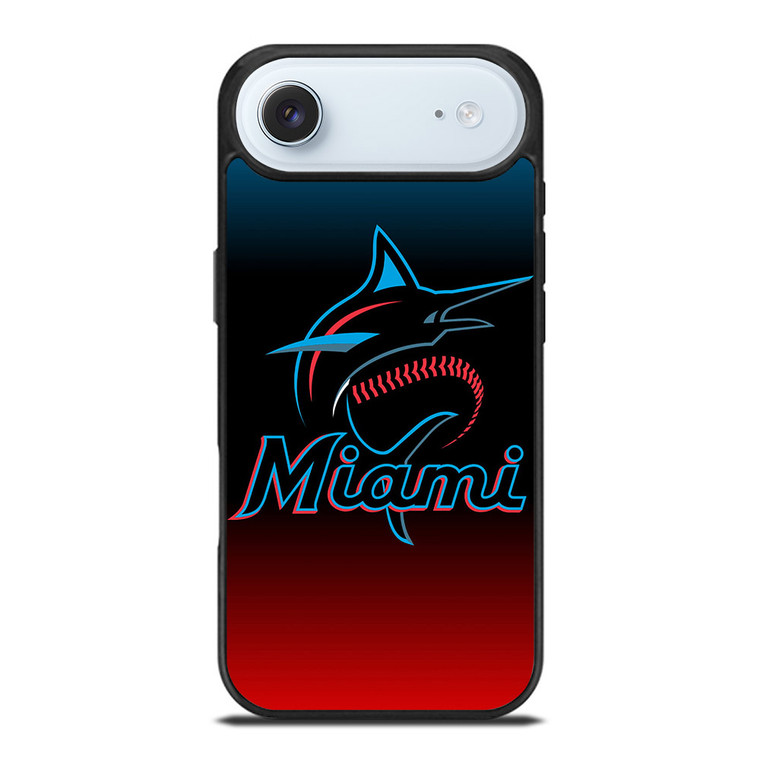 MIAMI MARLINS MLB LOGO iPhone 17 Air Case