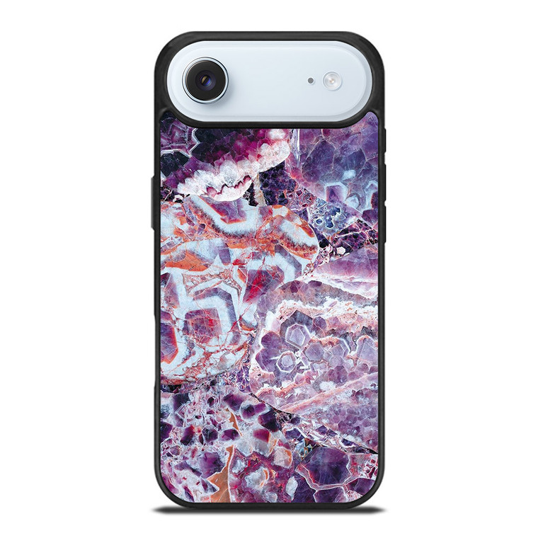 PURPLE CRYSTAL MARBLE PATTERN 2 iPhone 17 Air Case
