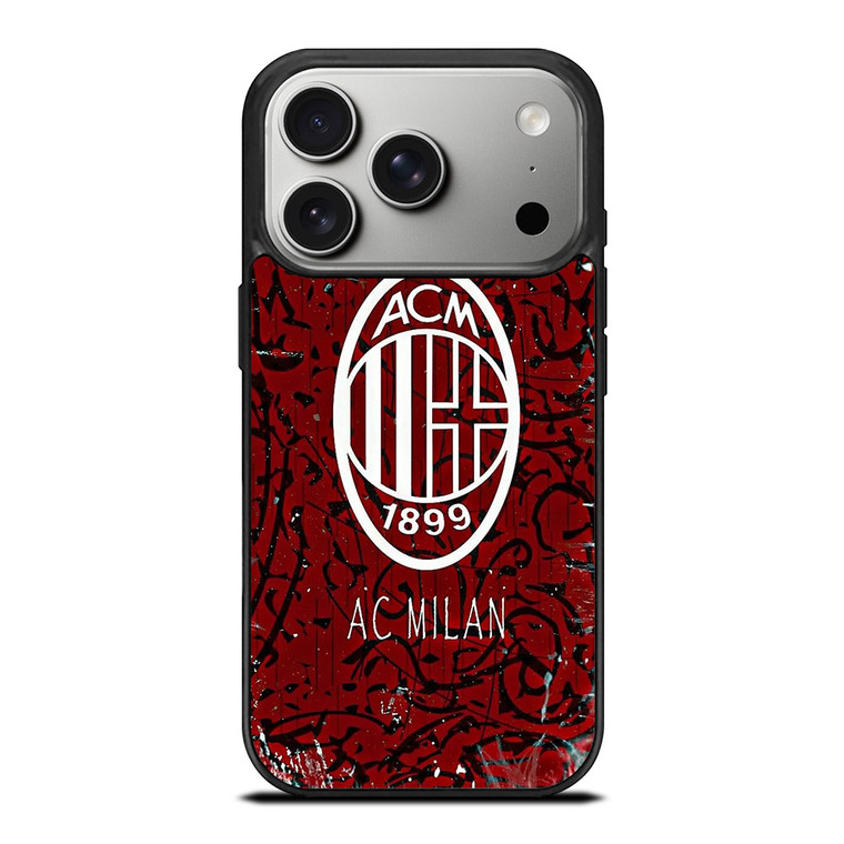 AC MILAN FOOTBALL CLUB LOGO iPhone 17 Pro Case