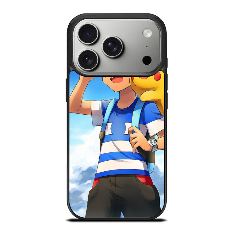 ASH KETCHUM PIKACHU iPhone 17 Pro Case