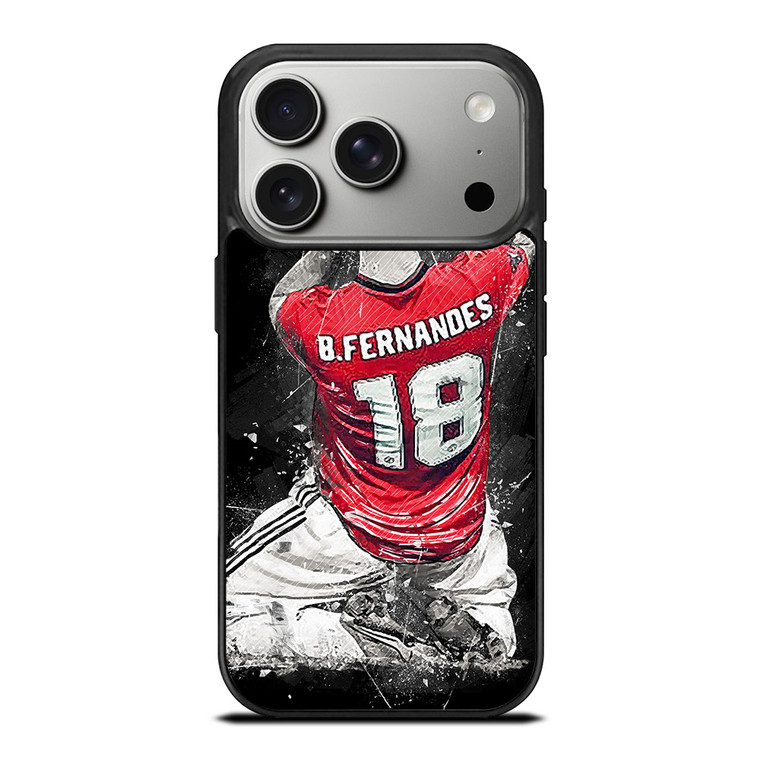BRUNO FERNANDES MANCHESTER UNITED 2 iPhone 17 Pro Case