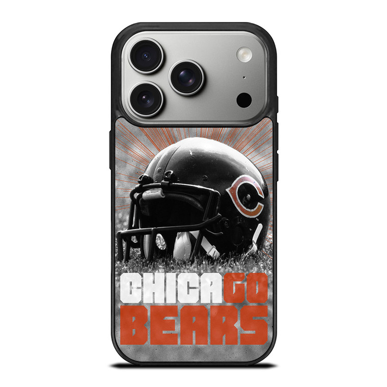 CHICAGO BEARS HELMET 2 iPhone 17 Pro Case