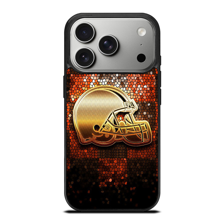 CLEVELAND BROWNS HELMET iPhone 17 Pro Case