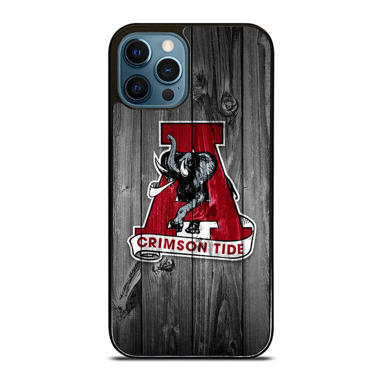 ALABAMA CRIMSON TIDE WOODEN iPhone 12 Pro Max Case