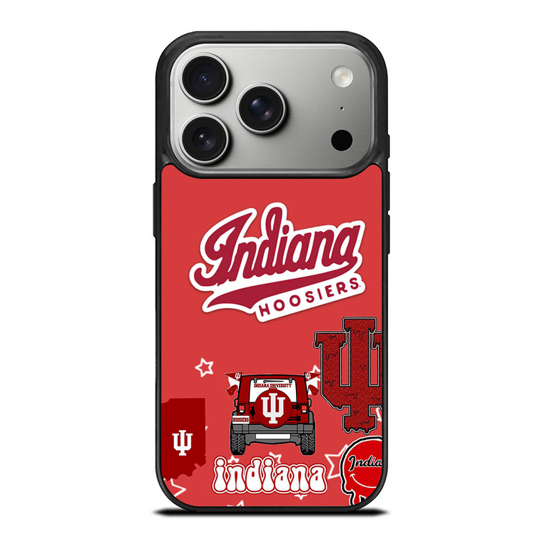 INDIANA HOOSIERS 4 iPhone 17 Pro Case
